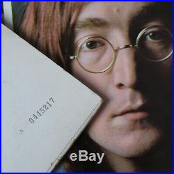 Compressed A28 B29 Original 1968 The Beatles White Album Vinyl Lp Megarare