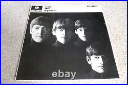 EX! 159g With The Beatles Lp UK Press -7N/-7N COMPLETE PMC 1206 CLEANED