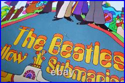 EX 1st Press STEREO Beatles Yellow Submarine UK Lp Red Lines PCS 7070 RARE cover