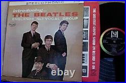 EX RARE AUTHENTIC 1964 VEE JAY STEREO INTRODUCING THE BEATLES lp album VJLP 1062