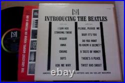 EX RARE AUTHENTIC 1964 VEE JAY STEREO INTRODUCING THE BEATLES lp album VJLP 1062