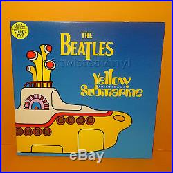 Emi Apple Records The Beatles Yellow Submarine Songtrack 12 Lp Yellow Vinyl