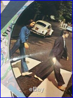 Extremely Rare Original PICTURE DISC THE BEATLES ABBEY ROAD VINYL LP ALBUM