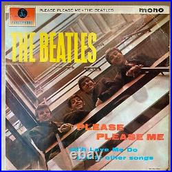 FIRST PRESS BLACK and GOLD The Beatles Please Please Me PMC 1202 Dick James