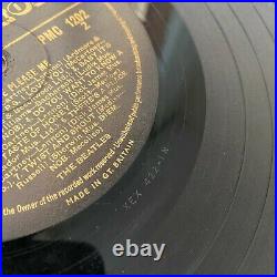FIRST PRESS BLACK and GOLD The Beatles Please Please Me PMC 1202 Dick James