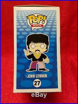 FUNKO POP! Vinyl Rock The Beatles Yellow Submarine JOHN LENNON 27 with Protector