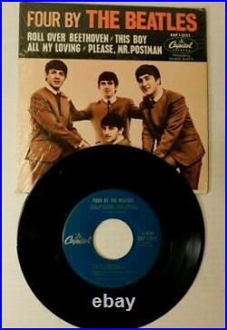 Four by the Beatles Capitol EAP 1-2121 SHRINK