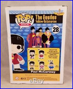 Funko POP ROCK The Beatles Yellow Submarine Paul McCartney #28 Vinyl Figure
