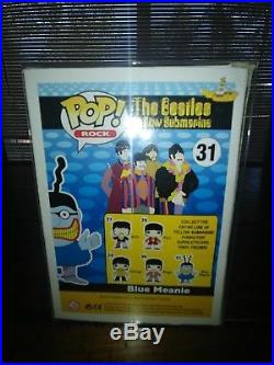Funko POP Rocks The Beatles Yellow Submarine Blue Meanie 31, VAULTED NRMNT