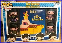 Funko POP! Rocks The Beatles Yellow Submarine Collectors Set Four Pack. GRAIL