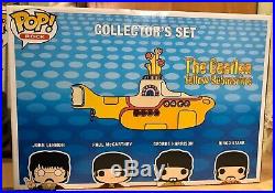 Funko POP! Rocks The Beatles Yellow Submarine Collectors Set Four Pack. GRAIL