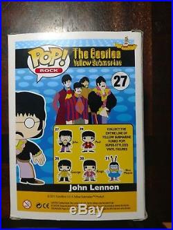 Funko POP Vinyl The Beatles John Lennon #27 EXTREMELY RARE, VAULTED, BRAND NEW