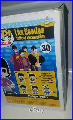 Funko Pop Paul McCartney 28 Ringo Starr 30 The Beatles Yellow Submarine Figures