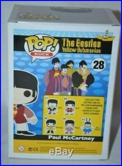 Funko Pop Rock 28 Paul McCartney The Beatles Yellow Submarine Vinyl Figure