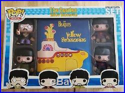 Funko Pop! Rock The Beatles Yellow Submarine, Collector's Set RARE