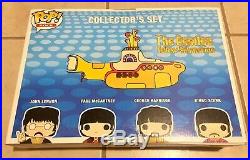 Funko Pop Rock The Beatles Yellow Submarine Collectors Set READ DESCRIPTION