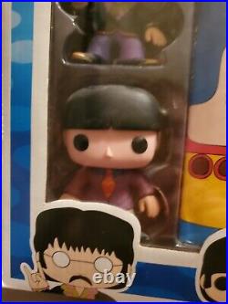 Funko Pop! Rocks! The Beatles Yellow Submarine Collector's Set withbook