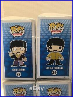 Funko Pop The Beatles Yellow Submarine Complete Set Vaulted And Retired