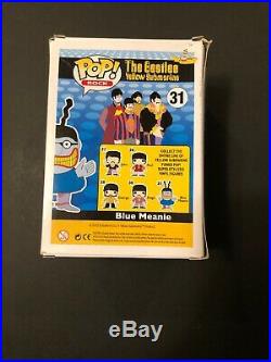 Funko Pop The Beatles Yellow Submarine Complete Set Vaulted And Retired. Unused
