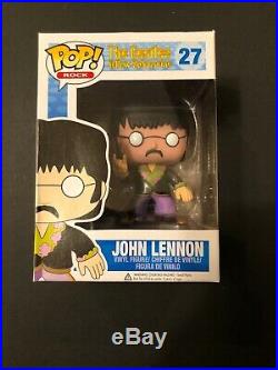 Funko Pop The Beatles Yellow Submarine Complete Set Vaulted And Retired. Unused