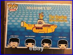 Funko Pop the Beatles Yellow Submarine Collector Set Barnes and Nobles exclusive