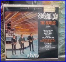 Graded The Beatles Something New 1964 First Press Vinyl LP Capitol ST 2108