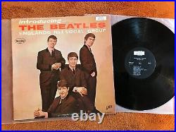 INTRODUCING THE BEATLES Lp VEE JAY 1062 1964 Monarch 1ST PRESS ORIGINAL COMMA