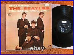 INTRODUCING THE BEATLES Lp VEE JAY 1062 1964 Monarch 1ST PRESS ORIGINAL COMMA