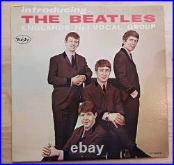 INTRODUCING THE BEATLES Lp VEE JAY 1062 1964 ORIGINAL EX RARE