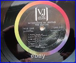 INTRODUCING THE BEATLES Lp VEE JAY 1062 1964 ORIGINAL EX RARE