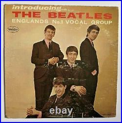 INTRODUCING THE BEATLES! Original Version 3 Black Label Vee Jay VJLP 1062 MONO