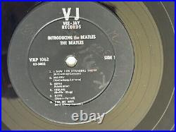 INTRODUCING THE BEATLES! Original Version 3 Black Label Vee Jay VJLP 1062 MONO