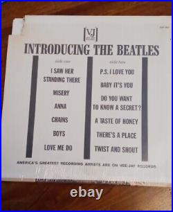 INTRODUCING THE BEATLES, Talk Down Under, Beatles Greatest Vinyl Record lot