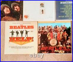 Instant Beatles Record album collection lot 9 Lp Vinyl WHITE RUBBER SOUL HELP +