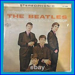 Introducing THE Beatles VJLP 1062 From 1963 LP VINYL -VG+