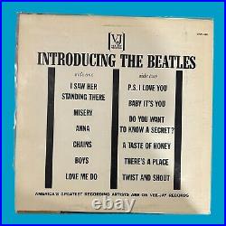 Introducing THE Beatles VJLP 1062 From 1963 LP VINYL -VG+