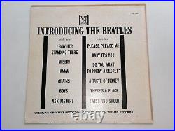 Introducing The Beatles 1964 USA Vee Jay Lp Rare Label Variation