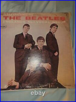 Introducing The Beatles LP Mono 1964 VJLP 1062 Version 2 Bracket 02-06-64 G/VG