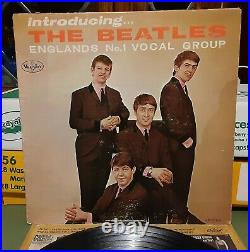 Introducing The Beatles LP Vee Jay LP 1062 Vinyl Record