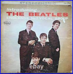 Introducing The Beatles Us Press Vee Jay Vinyl Lp Vjlp-1062 Sr 1062 63-3402