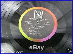 Introducing The Beatles VJLP 1062 Vee Jay Vinyl record vintage