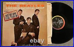 Introducing The Beatles VJLP 1062, Vers 2-'64 Bracket & OVAL lbls, +HYPE. RAREST