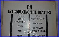 Introducing The Beatles Version 2 Super Clean! (vinyl Vg+) (jacket Vg++)
