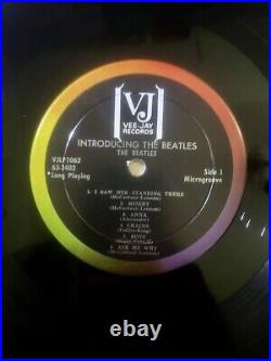 Introducing The Beatles Vinyl LP Vee-Jay VERY RARE Excellent Condition VJLP1062