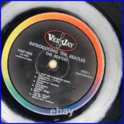 Introducing the Beatles VJ 1062 Version 2 LP Oval Logo URJ AL Coffin-King 2-6-64