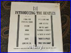 Introducing the Beatles factory sealed vinyl record