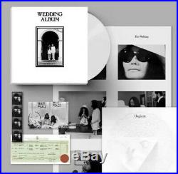 John Lennon Yoko Ono Wedding Album Ltd /300 Clear Vinyl LP Box Set The Beatles