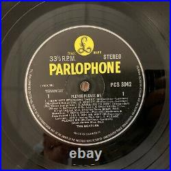 LP THE BEATLES PLEASE PLEASE ME (1963) STEREO Repress, Stereo, 4th Press EX++