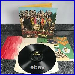 LP THE BEATLES Sgt Pepper's Lonely Hearts Club Band UK 1ST PRESS MONO PMC 7027