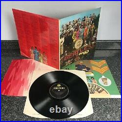 LP THE BEATLES Sgt Pepper's Lonely Hearts Club Band UK 1ST PRESS MONO PMC 7027